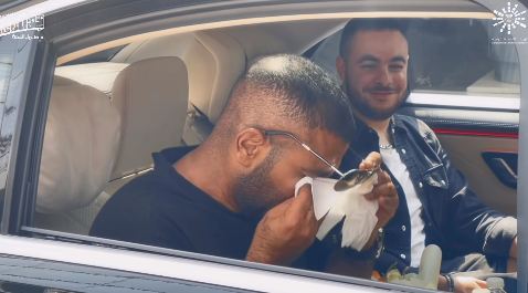 أحمد سعد وآدم في حفل ليلة الدموع