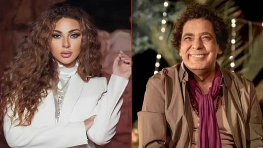 محمد منير وميريام فارس