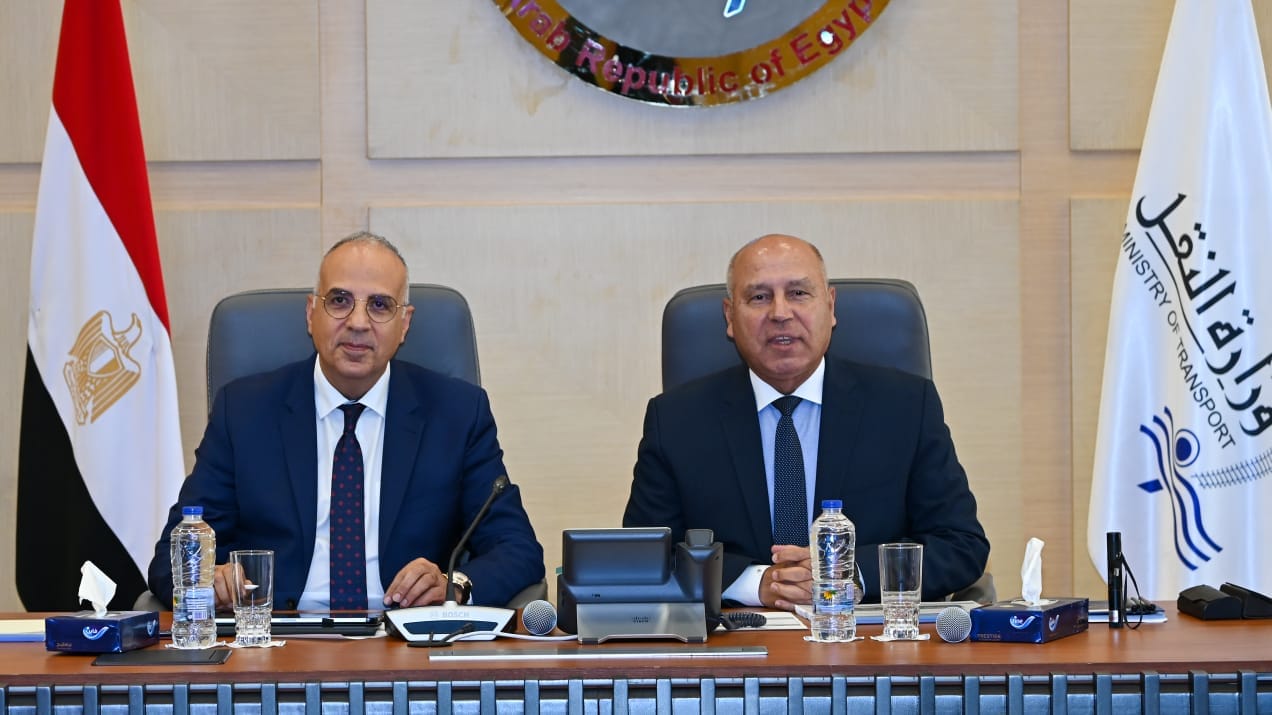 وزيرا الري والنقل في اجتماع مشترك