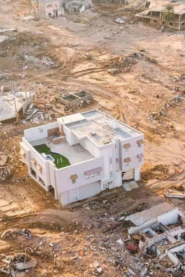 المنزل المعجزة في ليبيا