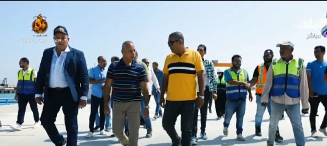 أحمد موسى يتجول في شوارع شمال سيناء