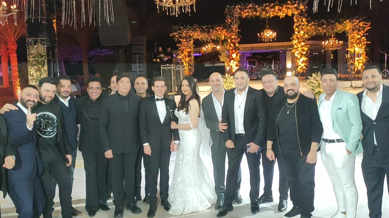 حفل زفاف الموزع الموسيقي تميم