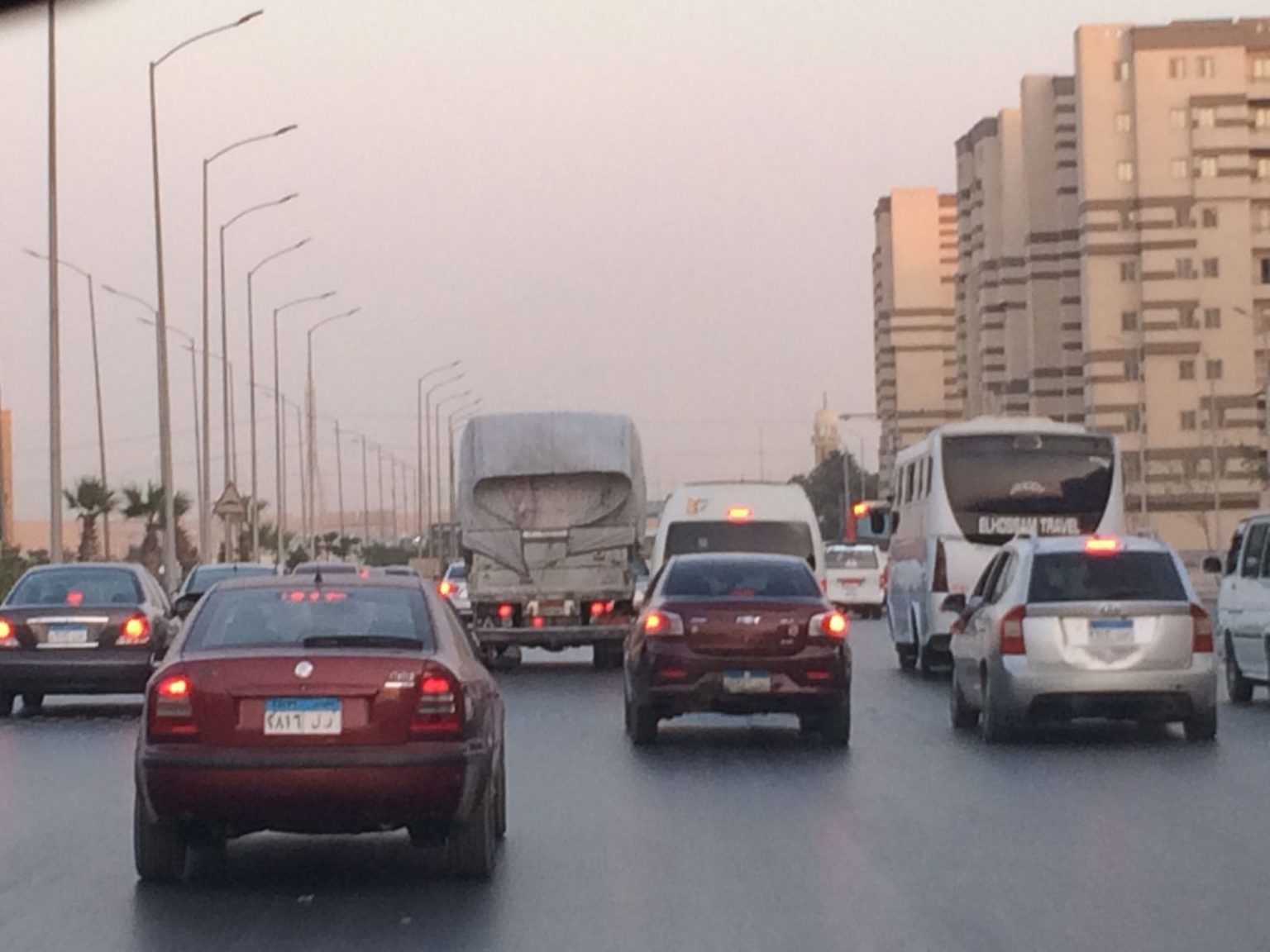كثافات مرورية