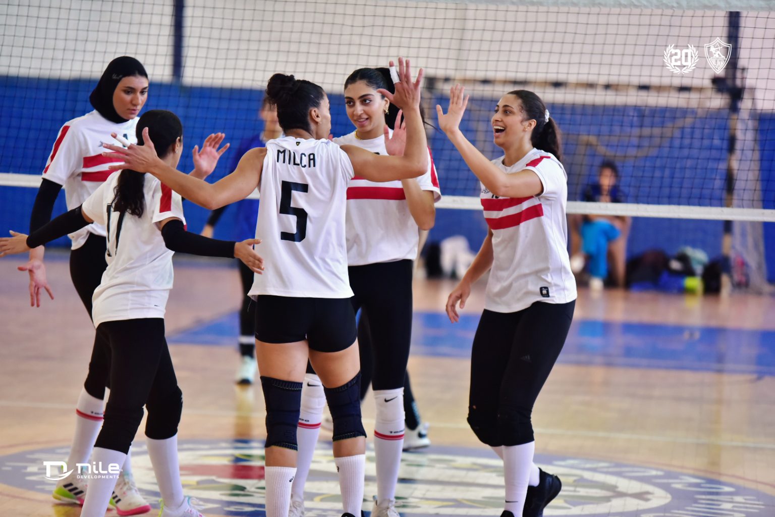 سيدات طائرة الزمالك
