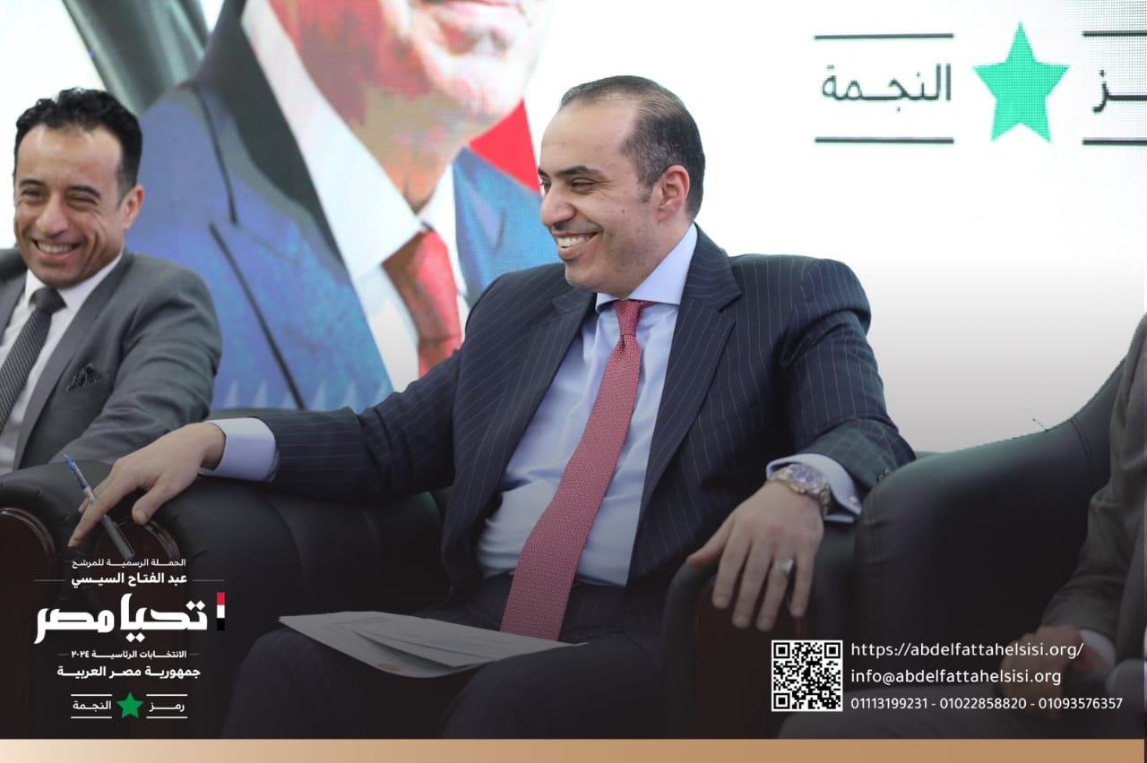 المستشار محمود فوزي رئيس الحملة الرسمية للمرشح الرئاسي عبدالفتاح السيسي
