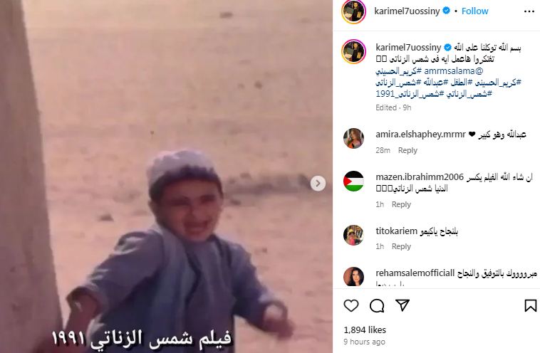 كريم الحسيني فيلم شمس الزناتي