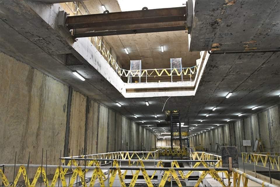 تقدم الأعمال بمحطة النصر ضمن محطات المرحلة الأولى من الخط الرابع لمترو الأنفاق