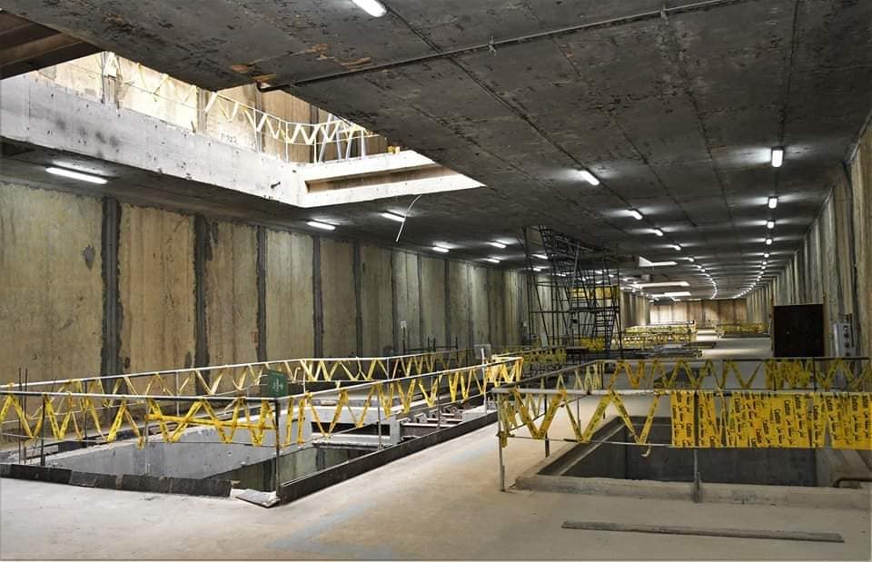 تقدم الأعمال بمحطة النصر ضمن محطات المرحلة الأولى من الخط الرابع لمترو الأنفاق