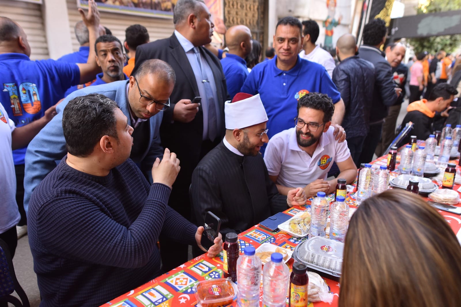 الدكتور أسامة الأزهري مستشار رئيس الجمهورية من حضور حفل إفطار المطرية