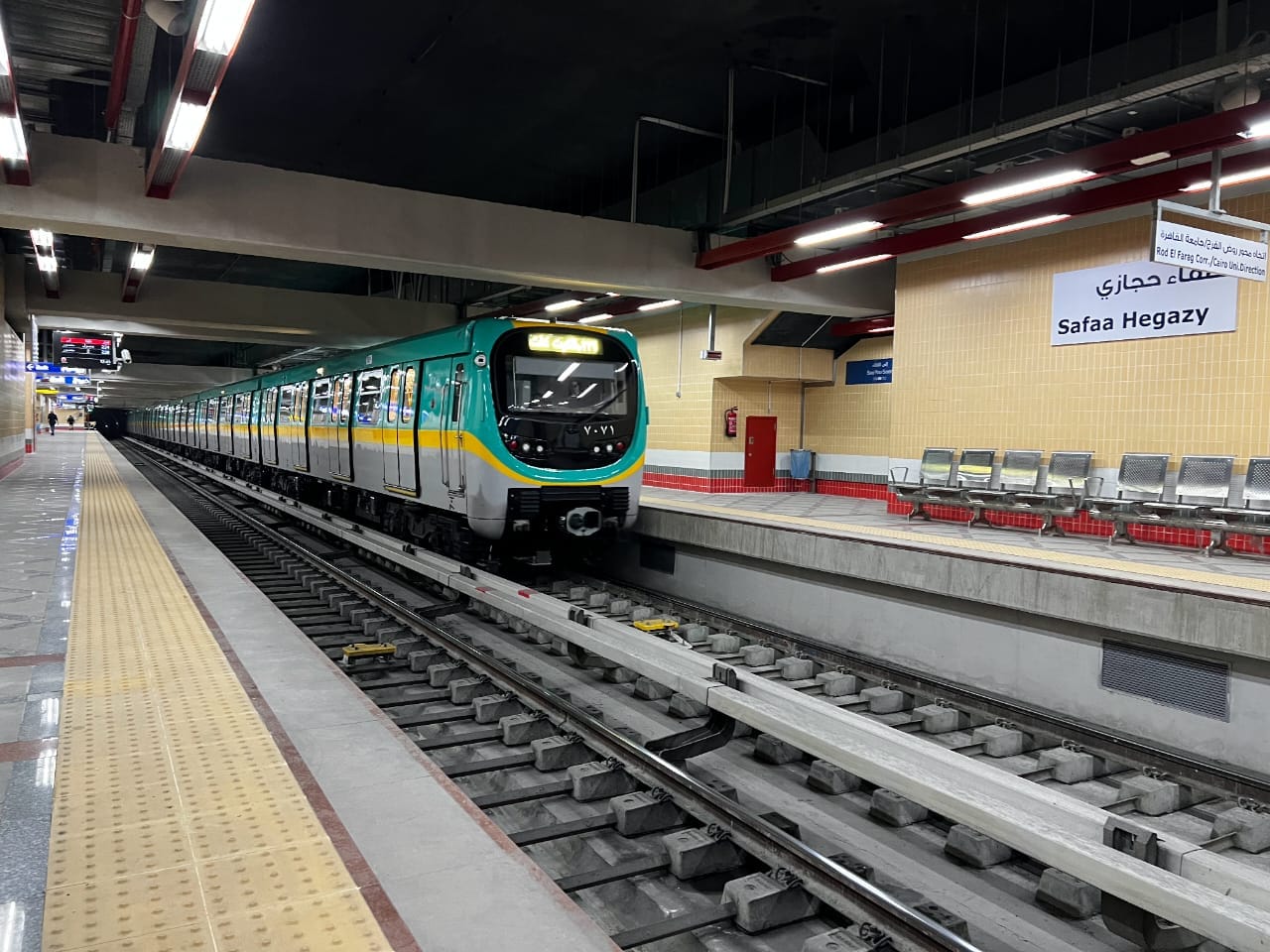 مواعيد مترو الأنفاق والقطار الكهربائي LRT بداية من غد الإثنين