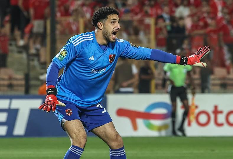 مصطفى شوبير حارس الأهلي