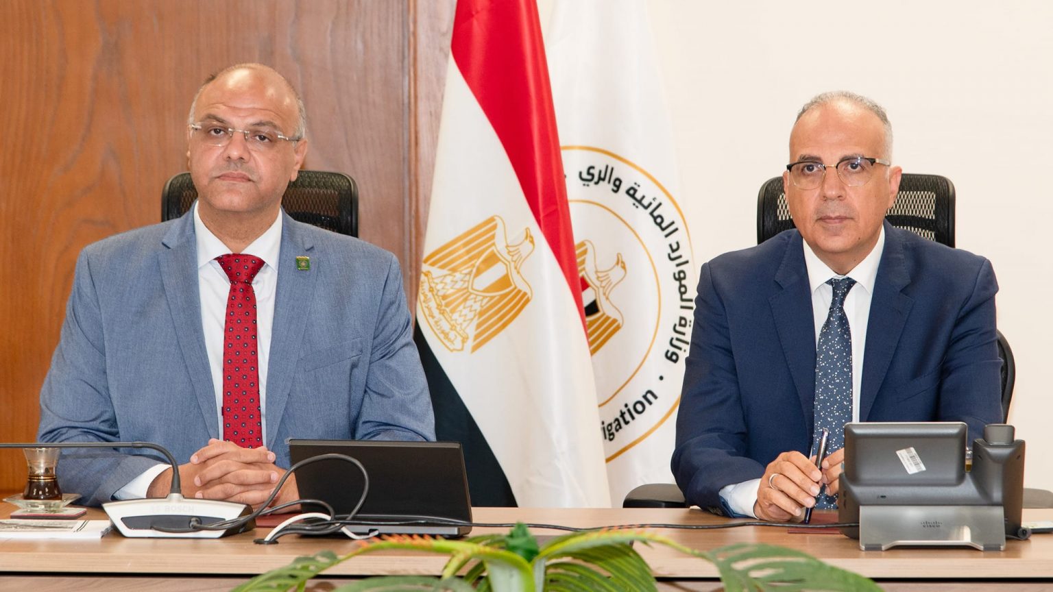 الدكتور سويلم والمهندس عطية