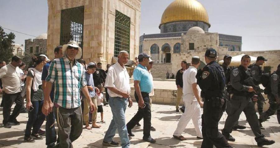 المفتي يعزي في الإمام الأقصى
