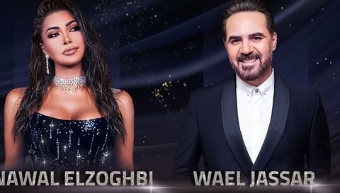 حفل وائل جسار ونوال الزغبي