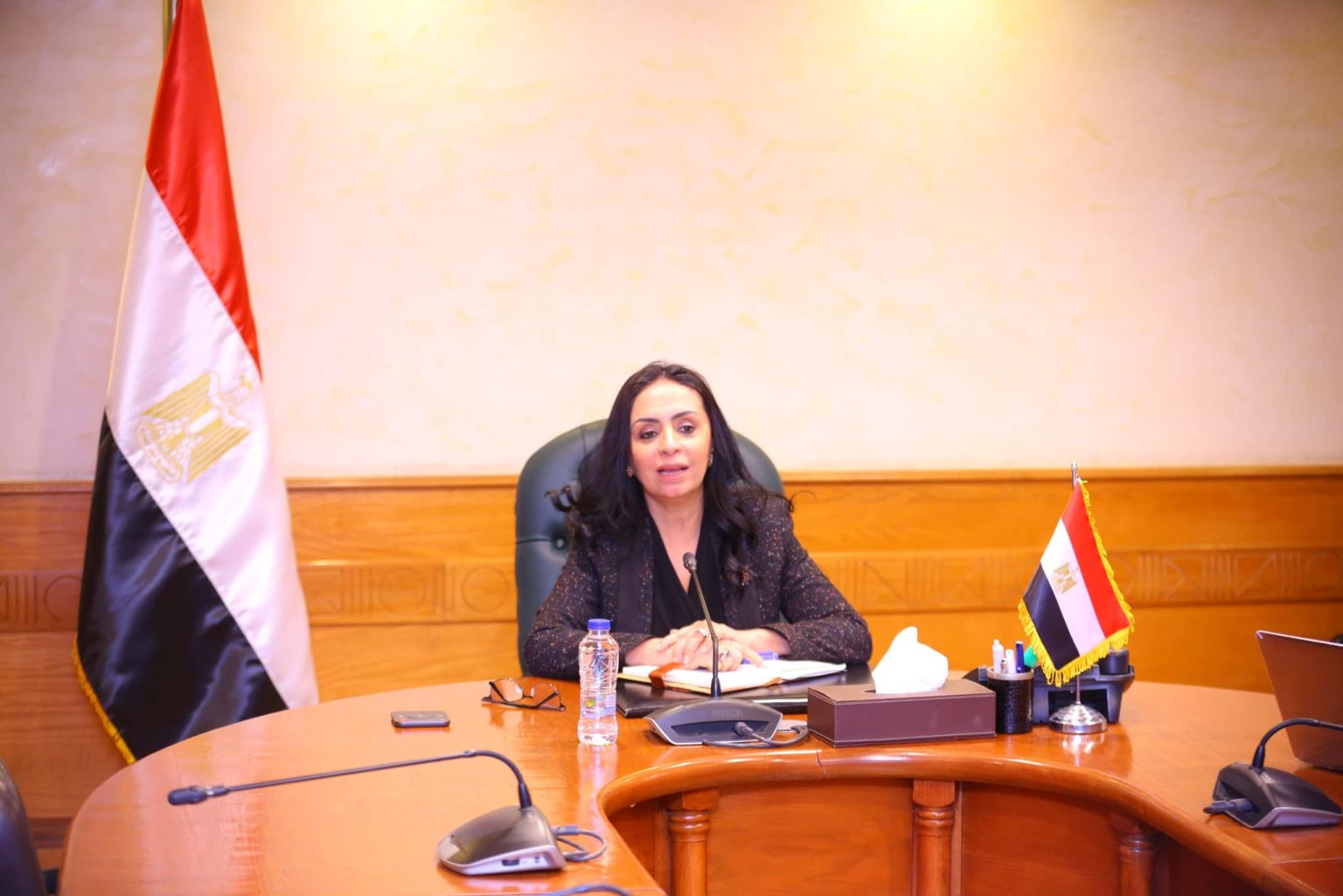 وزيرة التضامن الاجتماعي
