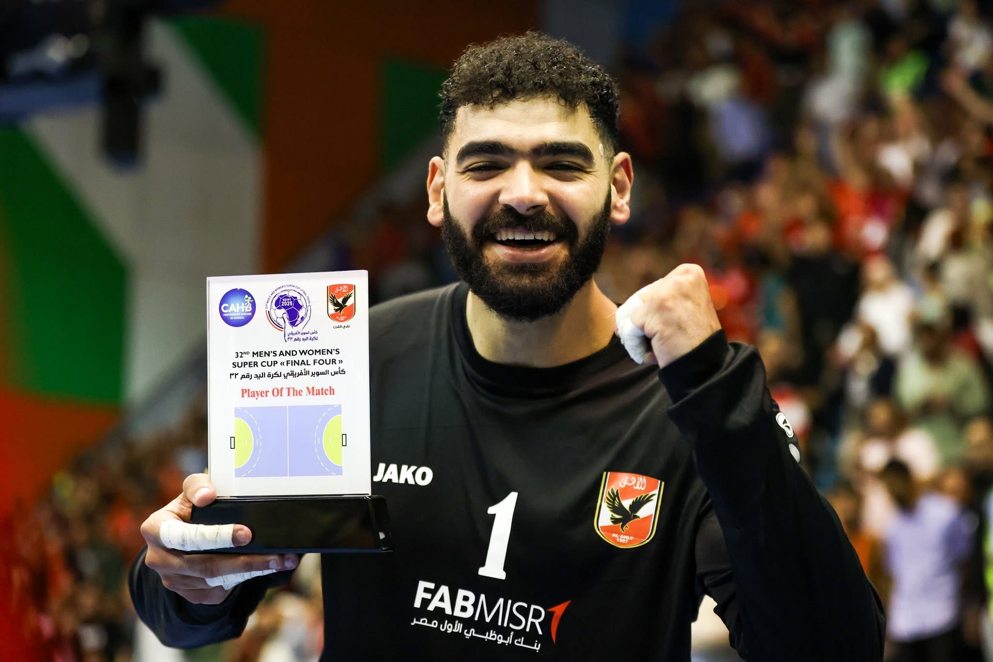 حميد أفضل لاعب في مباراة الأهلي والزمالك 