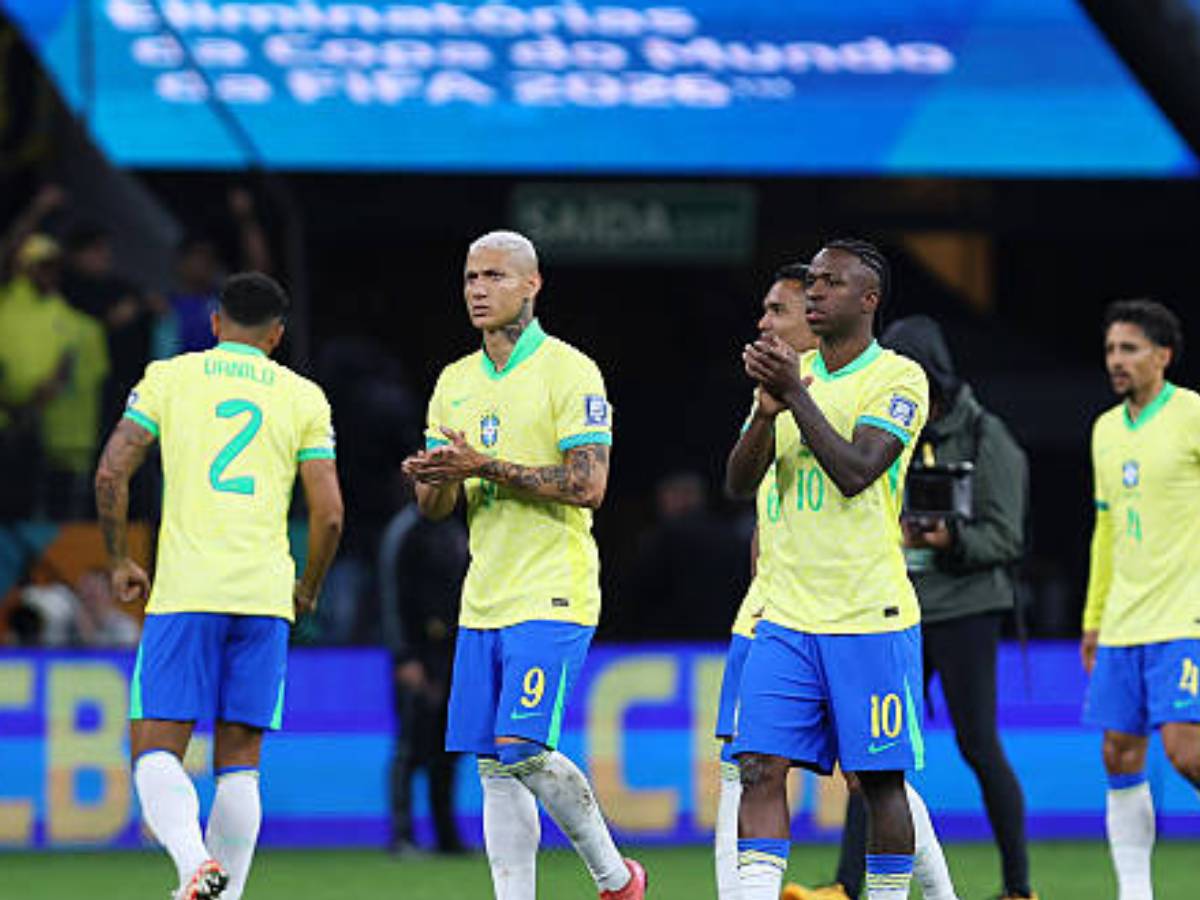 Brazil team lineup vs Egypt with Vinícius and Raphinha