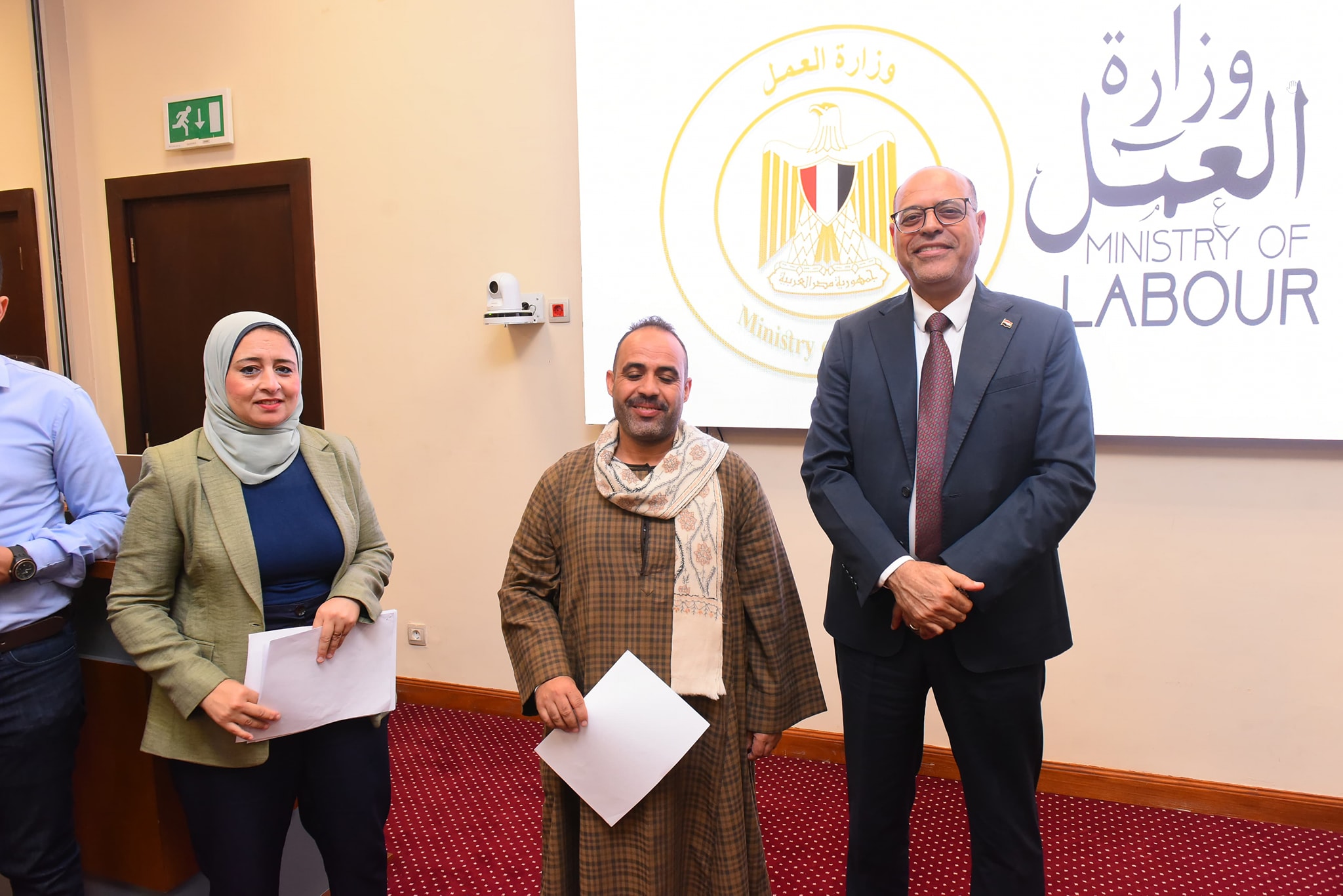 وزير العمل