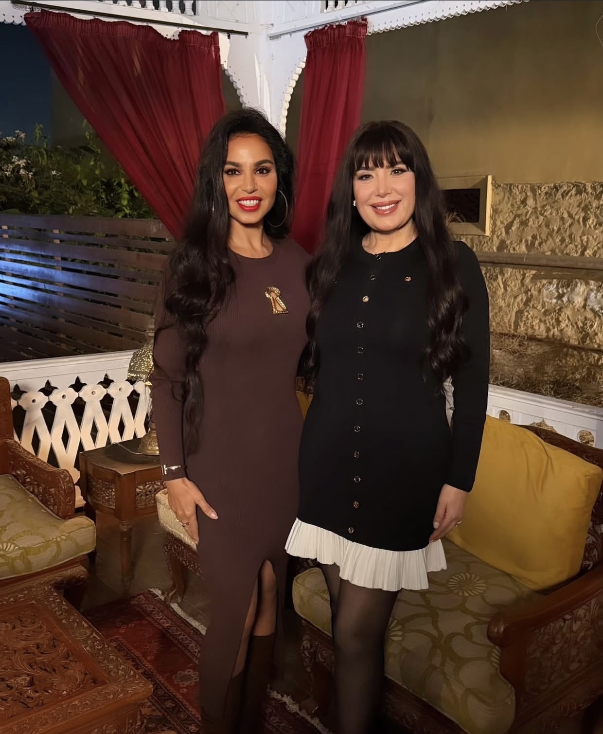 عبير صبري ونسرين أمين