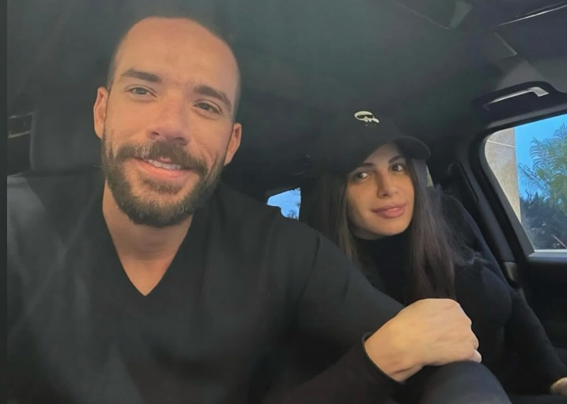 آمال ماهر وزوجها علي محجوب