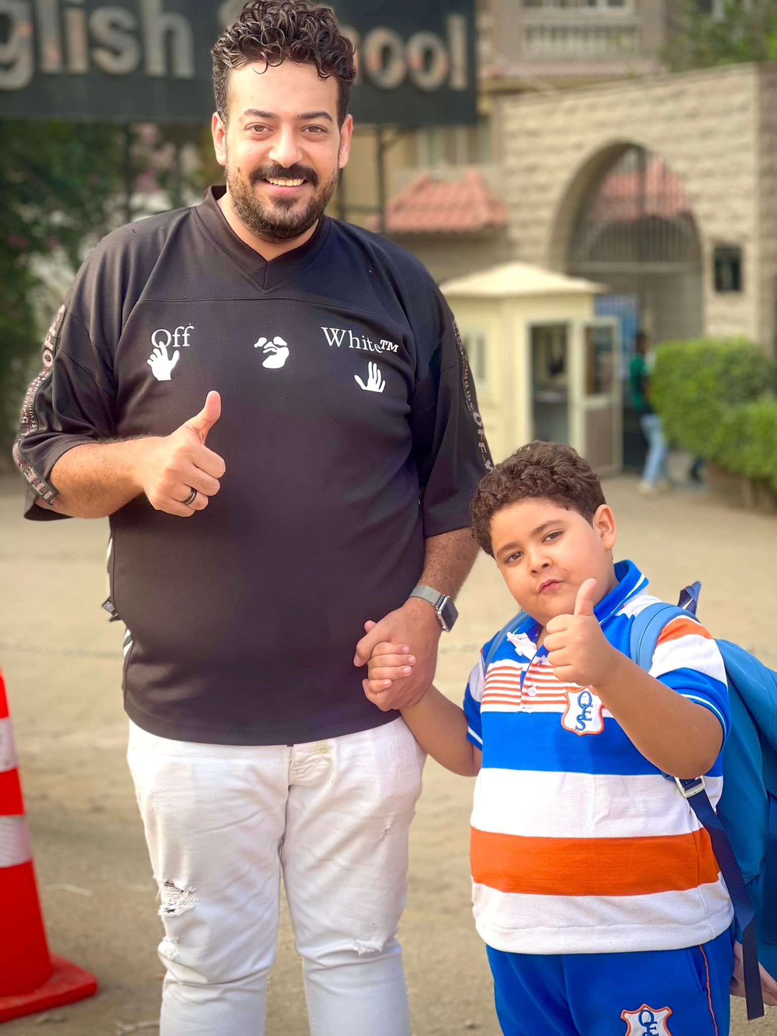 إسماعيل الليثي وابنه ضاضا