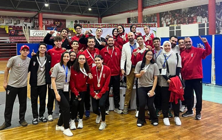 ارتفاع حصيلة البعثة المصرية بدورة الألعاب الأفريقية للشباب إلى 65 ميدالية 