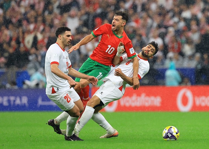 ملك الأردن يشكر منتخب بلاده رغم الخسارة في النهائي أمام المغرب 