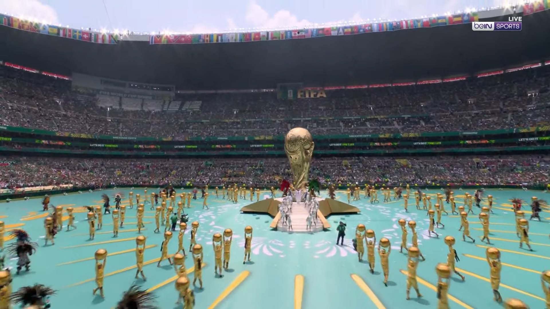 أضا: حفل افتتاح مونديال قطر علم على كأس العالم 2026 | قناة صدى البلد