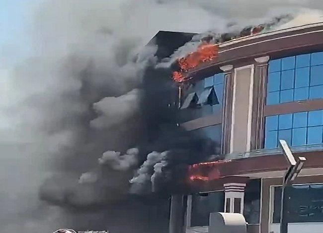 حريق التجمع