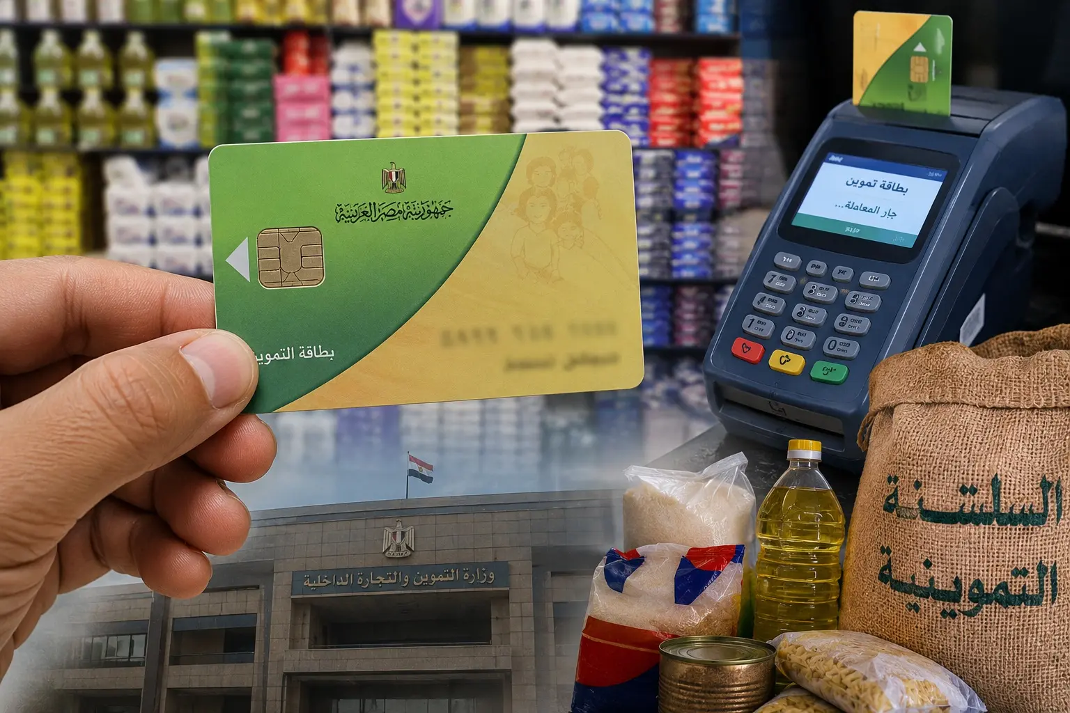بطاقة التموين